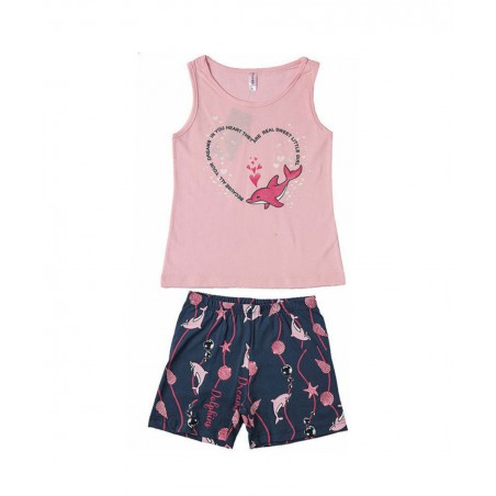 212509-33 DREAMS ΣΕΤ ΡΟΥΧΩΝ ΚΟΡΙΤΣΙ DOLPHIN (PINK)