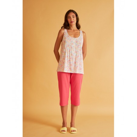 HARMONY ΓΥΝΑΙΚΕΙΟ ΣΕΤ ΠΥΖΑΜΑ ΜΕ ΛΟΥΛΟΥΔΙΑ 33-106910 ΡΟΖ