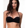BLUEPOINT ΓΥΝΑΙΚΕΙΟ ΜΠΙΚΙΝΙ ΤΟΠ ΣΤΡΑΠΛΕΣ SOLIDS ΜΕ ΜΠΑΝΕΛΑ ΣΕ D CUP ΠΟΛΥΑΜΙΔΙΟ NORMAL FIT (BLACK)