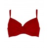 BLUEPOINT ΓΥΝΑΙΚΕΙΟ ΜΠΙΚΙΝΙ ΤΟΠ SOLIDS ΜΕ ΜΠΑΝΕΛΑ ΣΕ D CUP ΠΟΛΥΑΜΙΔΙΟ NORMAL FIT 24066098D-07 ΚΟΚΚΙΝΟ