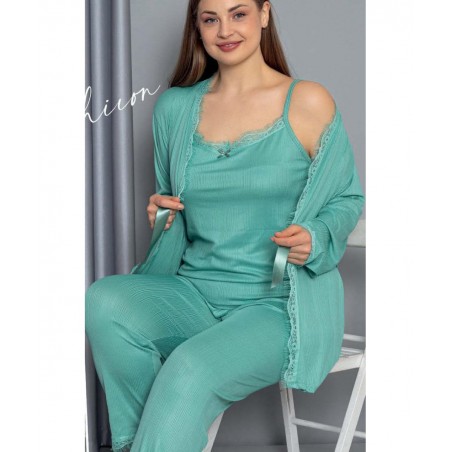 SNC ΚΑΛΟΚΑΙΡΙΝΟ ΣΕΤ ΠΥΤΖΑΜΑΣ ΜΕ ΡΟΜΠΑ NORMAL FIT ΦΥΣΤΙΚΙ