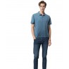 PACO & CO 2431830-05 ΑΝΔΡΙΚΟ ΚΟΝΤΟΜΑΝΙΚΟ POLO ΒΑΜΒΑΚΙ NORMAL SIZE (BLUE)