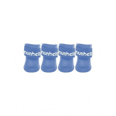 NUNBELL PET ΣΕΤ 4 ΠΑΠΟΥΤΣΙΑ ΣΚΥΛΟΥ MEDIUM 5*4cm 33699-03 (BLUE)