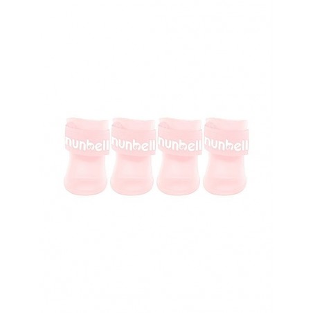 NUNBELL PET ΣΕΤ 4 ΠΑΠΟΥΤΣΙΑ ΣΚΥΛΟΥ MEDIUM 5*4 cm 33699-1 (PINK)