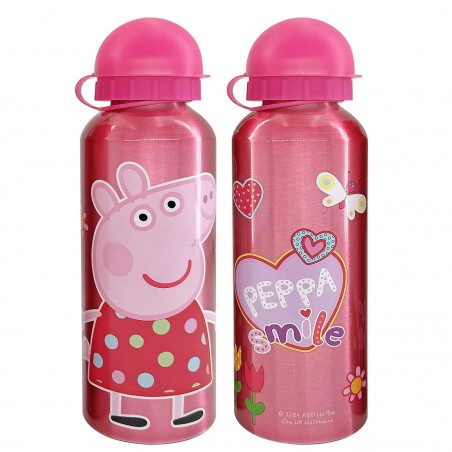 50-2846 ΠΑΓΟΥΡΙ ΜΕΤΑΛΛΙΚΟ PEPPA PIG 500ml 21x6,5cm 500ml