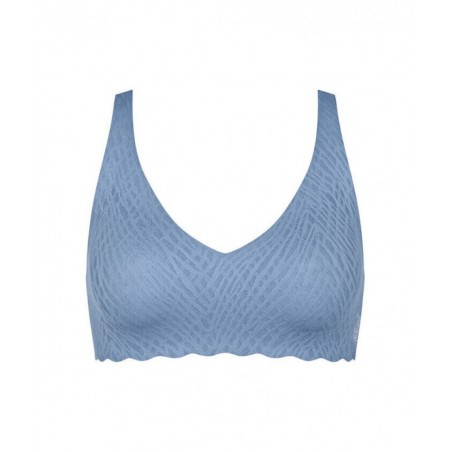 10219688-7401 SLOGGI ZERO FEEL BLISS SOFT BRA ΓΥΝΑΙΚΕΙΟ ΣΟΥΤΙΕΝ ΠΟΛΥΑΜΙΔΙΟ NORMAL FIT (BLUE)