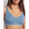 10219688-7401 SLOGGI ZERO FEEL BLISS SOFT BRA ΓΥΝΑΙΚΕΙΟ ΣΟΥΤΙΕΝ ΠΟΛΥΑΜΙΔΙΟ NORMAL FIT (BLUE)