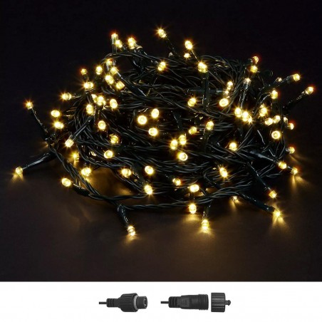 93-3483 510 ΛΑΜΠΑΚΙΑ LED ΛΕΥΚΟ ΘΕΡΜΟ ΣΕ ΣΕΙΡΑ ΜΕ ΕΠΕΚΤΑΣΗ & ΠΡΟΓΡΑΜΜΑΤΑ IP44 25,5M (ΔΕΝ ΠΕΡΙΕΧΕΤΑΙ Ο ΜΕΤΑΣΧΗΜΑΤΙΣΤΗΣ)