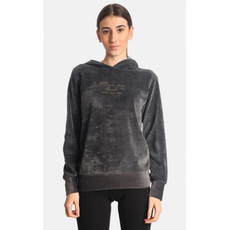 2482062-14 PACO&CO ΓΥΝΑΙΚΕΙΟ ΒΕΛΟΥΤΕ ΦΟΥΤΕΡ PRETTY MOMENTS ΚΟΥΚΟΥΛΑ ΒΑΜΒΑΚΙ ΑΝΘΡΑΚΙ