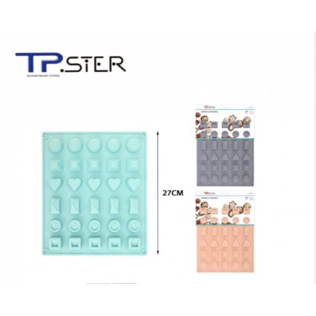 32042 ΦΟΡΜΑ ΖΑΧΑΡΟΠΛΑΣΤΙΚΗΣ ΣΙΛΙΚΟΝΗ ΜΠΛΕ