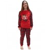 F1268 JOIN ΧΡΙΣΤΟΥΓΕΝΝΙΑΤΙΚΗ ΧΕΙΜΕΡΙΝΗ ΦΛΙΣ ΠΥΖΑΜΑ UNISEX F1268 ΠΟΛΥΕΣΤΕΡΑΣ ΚΟΚΚΙΝΟ