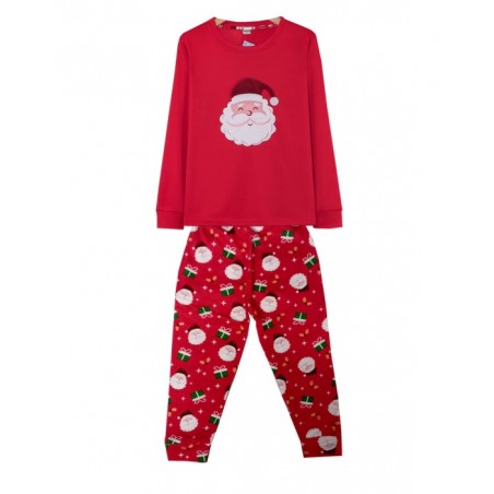 3272 COOTAYIA Παιδική Πυτζάμα Άγιος Βασίλης Βαμβάκι Normal Fit Κόκκινο