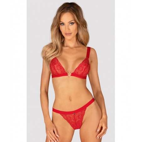 OBSESSIVE ELIANES SET-2 ΓΥΝΑΙΚΕΙΟ ΣΟΥΤΙΕΝ & ΕΣΩΡΟΥΧΟ ΚΟΚΚΙΝΟ