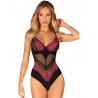 OBSESSIVE ΓΥΝΑΙΚΕΙΟ ΚΟΡΜΑΚΙ ΔΑΝΤΕΛΑ ROSENTY TEDDY ΜΑΥΡΟ