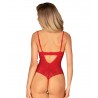 OBSESSIVE ΓΥΝΑΙΚΕΙΟ ΚΟΡΜΑΚΙ ΑΝΟΙΧΤΟ ΔΑΝΤΕΛΑ INGRIDIA CROTCHLESS ΚΟΚΚΙΝΟ