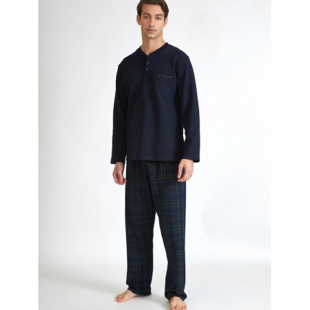 HARMONY ΧΕΙΜΕΡΙΝΗ ΑΝΔΡΙΚΗ ΠΥΖΑΜΑ 32-805306 ΜΠΛΕ