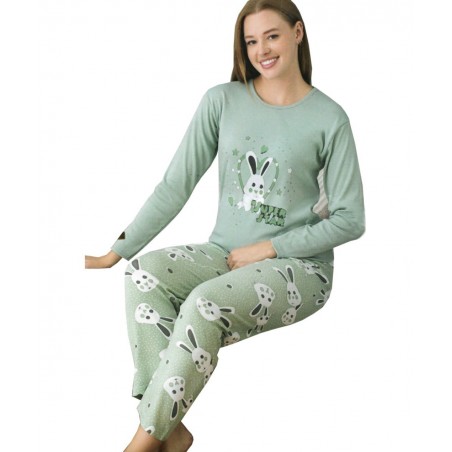 JOIN ΓΥΝΑΙΚΕΙΑ ΠΥΤΖΑΜΑ SUPER STAR ΒΑΜΒΑΚΙ NORMAL FIT ΦΥΣΤΙΚΙ