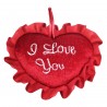 79-490 Καρδιά Λούτρινη 'i Love you 'με Σούρα 9x7cm