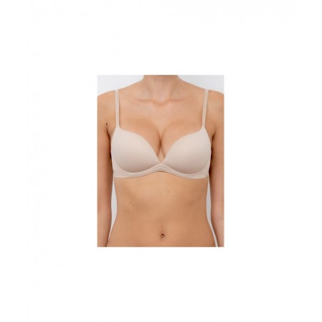 01083L-37 LORMAL DESIDERIO ΓΥΝΑΙΚΕΙΟ ΣΟΥΤΙΕΝ PUSH UP CUP B ΠΟΛΥΕΣΤΕΡ ΜΠΕΖ