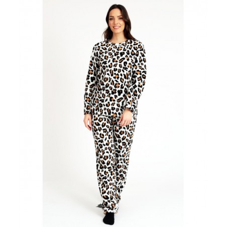 24588 LYDIA CREATIONS ΣΕΤ ΓΥΝΑΙΚΕΙΑ ΦΛΙΣ ΠΥΤΖΑΜΑ ΠΟΛΥΕΣΤΕΡ ΛΕΟΠΑΡ