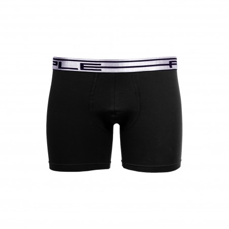 0110944-02 BOXER LONG ΑΝΔΡΙΚΟ ΜΕ ΕΞΩΤΕΡΙΚΟ ΛΑΣΤΙΧΟ (ΜΑΥΡΟ-ΑΣΗΜΙ)
