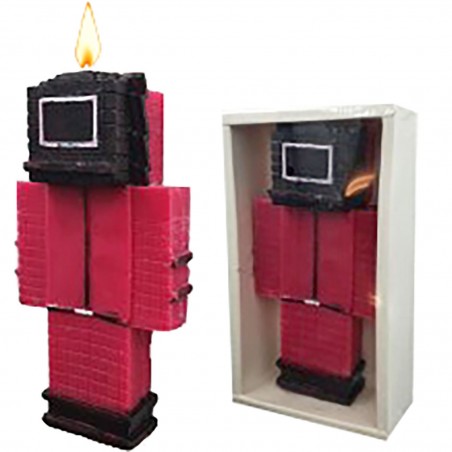 73-1963 ΛΑΜΠΑΔΑ 3d ΚΟΚΚΙΝΟΣ ΣΤΡΑΤΙΩΤΗΣ 22x11,5x5,5cm