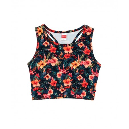 2513517-20 JOYCE ΜΠΟΥΣΤΑΚΙ FLORAL ΓΙΑ ΚΟΡΙΤΣΙ ΒΑΜΒΑΚΙ ΜΑΥΡΟ - ΠΡΑΣΙΝΟ