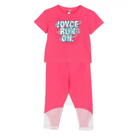 2513124-06 JOYCE ΣΕΤ ΓΙΑ ΚΟΡΙΤΣΙ ΜΕ ΜΠΛΟΥΖΑ ΚΑΙ ΚΟΛΑΝ ΜΕ ΔΙΧΤΥ ΦΟΥΞΙΑ