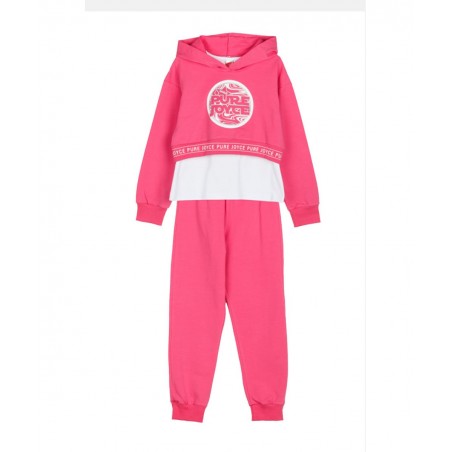 2513003 JOYCE ΣΕΤ ΦΟΥΤΕΡ ΠΑΝΤΕΛΟΝΙ ΚΑΙ ΦΑΝΕΛΑΚΙ ΓΙΑ ΚΟΡΙΤΣΙ ΡΟΖ