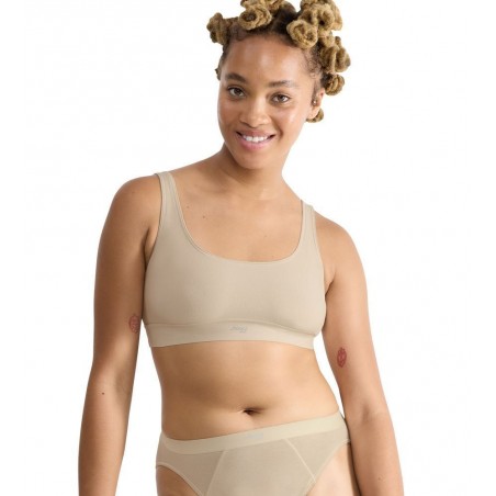 10219657-00UH SLOGGI EVER ΓΥΝΑΙΚΕΙΟ ΜΠΟΥΣΤΑΚΙ ΜΠΕΖ ΤΗΣ ΑΜΜΟΥ