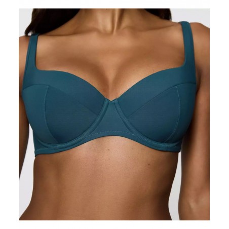 10222675-00EN TRIUMPH SUMMER TWIST WP 02 ΓΥΝΑΙΚΕΙΟ ΜΠΙΚΙΝΙ ΤΟΠ ΠΟΛΥΑΜΙΔΙΟ NORMAL FIT ΠΕΤΡΟΛ