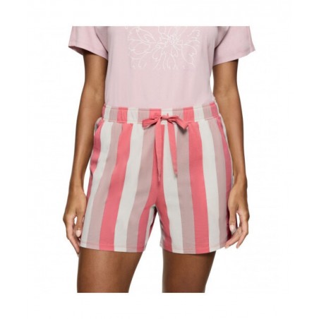 10218280-PP04 TRIUMPH ΓΥΝΑΙΚΕΙΟ ΚΑΛΟΚΑΙΡΙΝΟ ΣΟΡΤΣ ΠΥΤΖΑΜΑΣ MIX&MATCH NORMAL FIT ΒΑΜΒΑΚΕΡΟ ΡΟΖ