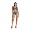 25365250-21 BLU4U BEACHWEAR ΓΥΝΑΙΚΕΙΟ ΜΑΓΙΟ ΨΥΛΟΜΕΣΟ ΣΛΙΠ ΠΟΛΥΕΣΤΕΡΑΣ NORMAL FIT ΣΚΟΥΡΟ ΠΡΑΣΙΝΟ