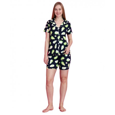 1700 MISS LALE ΓΥΝΑΙΚΕΙΑ ΚΑΛΟΚΑΙΡΙΝΗ ΠΥΤΖΑΜΑ ΚΟΥΜΠΙΑ AVOCANDO ΒΑΜΒΑΚΙ ΜΑΥΡΟ