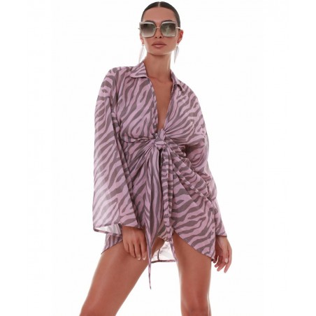 25084000-10 BLUEPOINT ΓΥΝΑΙΚΕΙΟ ΚΙΜΟΝΟ CANDY RUSH NORMAL FIT POLYCOTTON ΡΟΖ