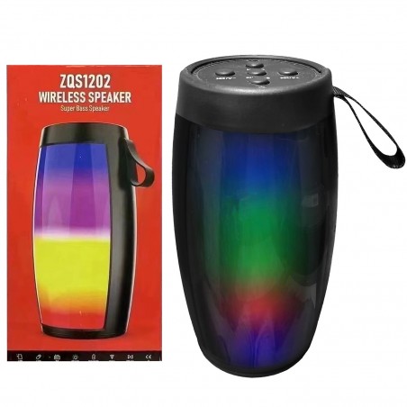 Ηχείο Bluetooth με Τζαμάκι φως 15x7cm