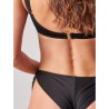 BLU4U Γυναικείο Μπικίνι Σλιπ με Κορδόνια 24365086-02 Πολυεστέρας Normal Fit Μαύρο