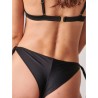 BLU4U Γυναικείο Μπικίνι Σλιπ με Κορδόνια 24365086-02 Πολυεστέρας Normal Fit Μαύρο