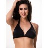 BLU4U Γυναικείο Μπικίνι Τοπ Τριγωνάκι FASHION SOLIDS σε D cup Πολυεστέρας Normal Fit 24366082D-02 Μα΄ύρο