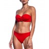 BLUEPOINT Γυναικείο Μπικίνι Σλίπ SOLIDS Normal Fit Πολυαμίδιο 25065092-07 Κόκκινο