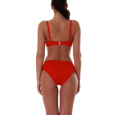 BLUEPOINT Γυναικείο Σουτιέν Μπικίνι SOLIDS Cup E Normal Fit Πολυαμίδιο 25066098E-07 Κόκκινο