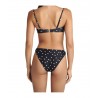BLU4U Γυναικείο Μπικίνι Σλίπ DOTTED POLCA Normal Fit Πολυεστέρας 25365271-02 Μαύρο