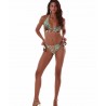 BLUEPOINT Γυναικείο Μπικίνι Τόπ 'AFRICANA' HALTER Cup D Normal Fit Πολυεστέρας 25066058D-09 Πετρόλ