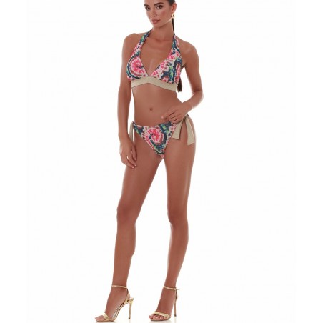 BLUEPOINT Γυναικείο Μαγιό Σλιπ Πολυεστέρας Normal Fit 25065018-40 Χρυσό