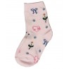365 Σετ 3 Παιδικές Κάλτσες Κορίτσι Hello Βαμβάκι Ροζ - Γκρί