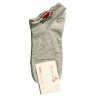 DEMEN SET 3 Γυναικείες Κάλτσες Σοσόνι Hello Βαμβάκι Normal Fit Ανθρακι - Γκρί - Μπεζ