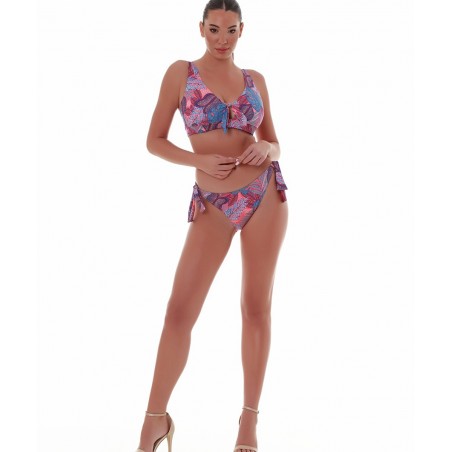 BLUEPOINT Γυναικείο Μαγιό Σλιπ Πολυεστέρας Normal Fit 25065047-20 Κοραλί