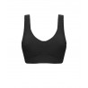 JOIN Γυναικείο Αθλητικό Σουτιέν Normal Size Φαρδιά Ράντα Μαύρο