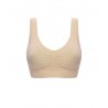 JOIN Γυναικείο Αθλητικό Σουτιέν Normal Size Φαρδιά Ράντα Μπέζ