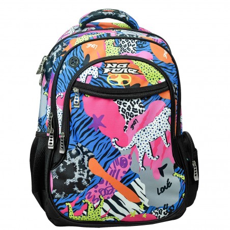 Σακίδιο Οβαλ no Fear Bold Africa 48x30x28cm